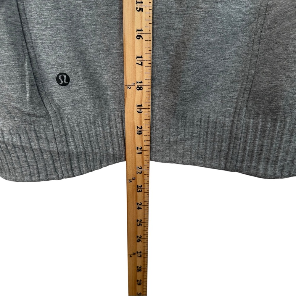 Lululemon NTS Jacket Heathered Grey/Black Women’s S Trending Athleisure Layering - Picture 13 of 15